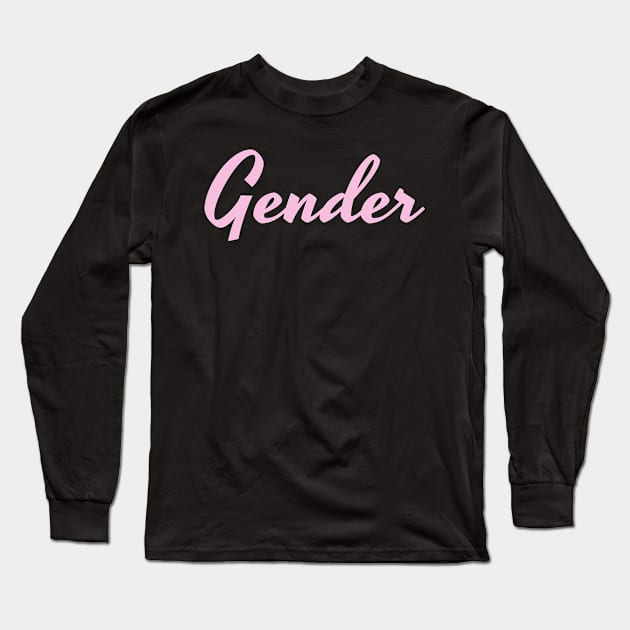 Gender Guitars Long Sleeve T-Shirt by Splurb Spot